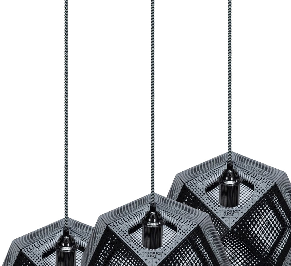 Tom Dixon Beat Light Black Pendant System D22377