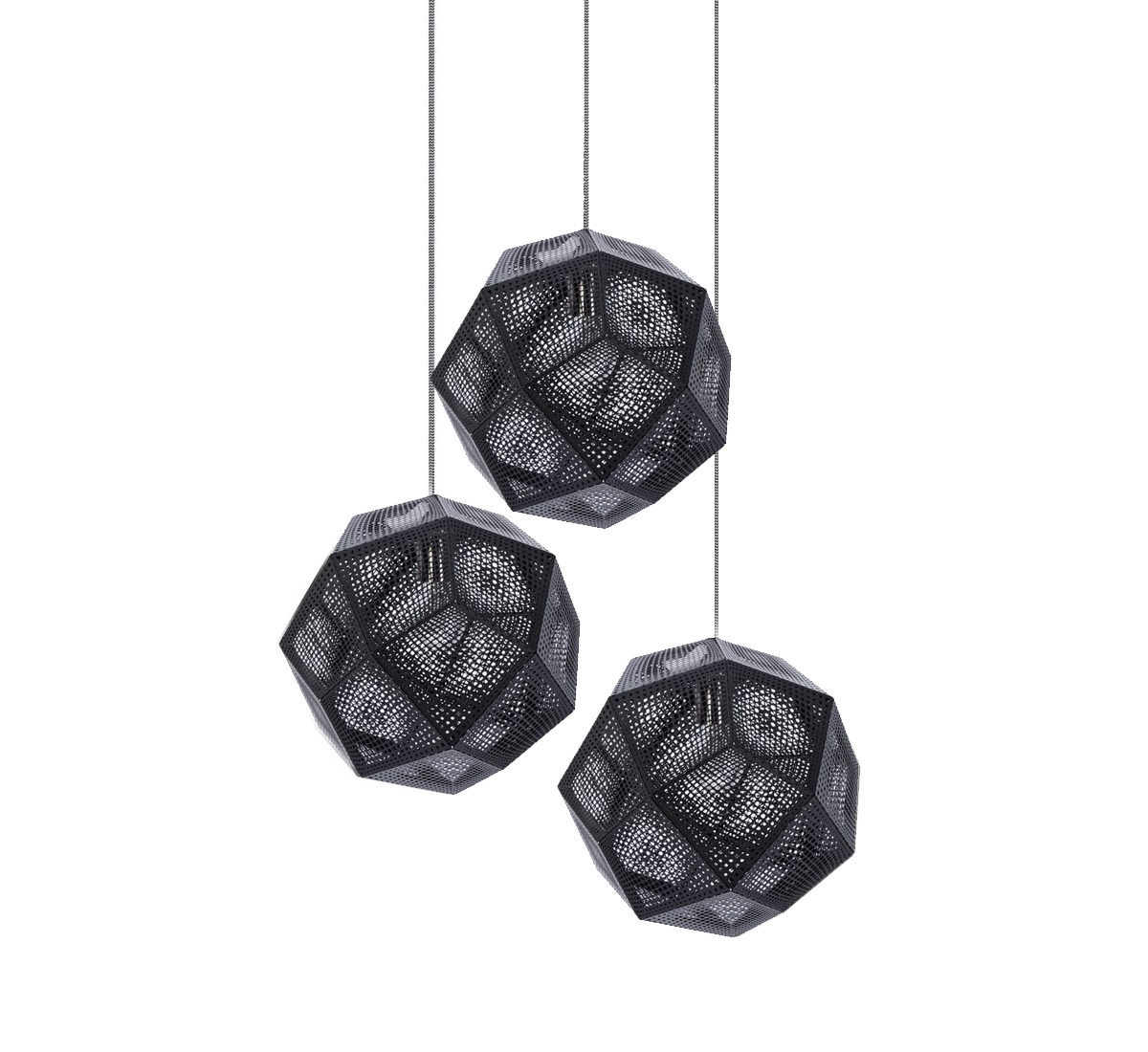 Tom Dixon Beat Light Black Pendant System D22377