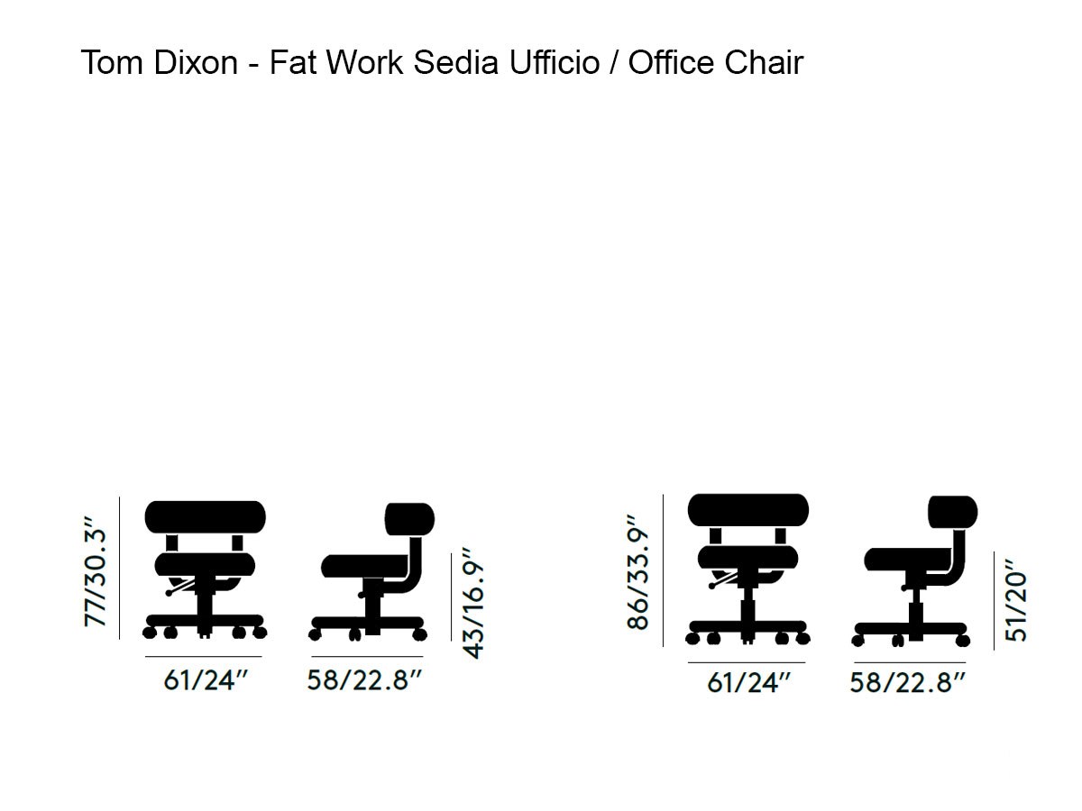 Tom Dixon Fat Work Office Chair