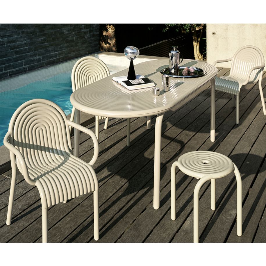 Tom Dixon Groove Obround Table