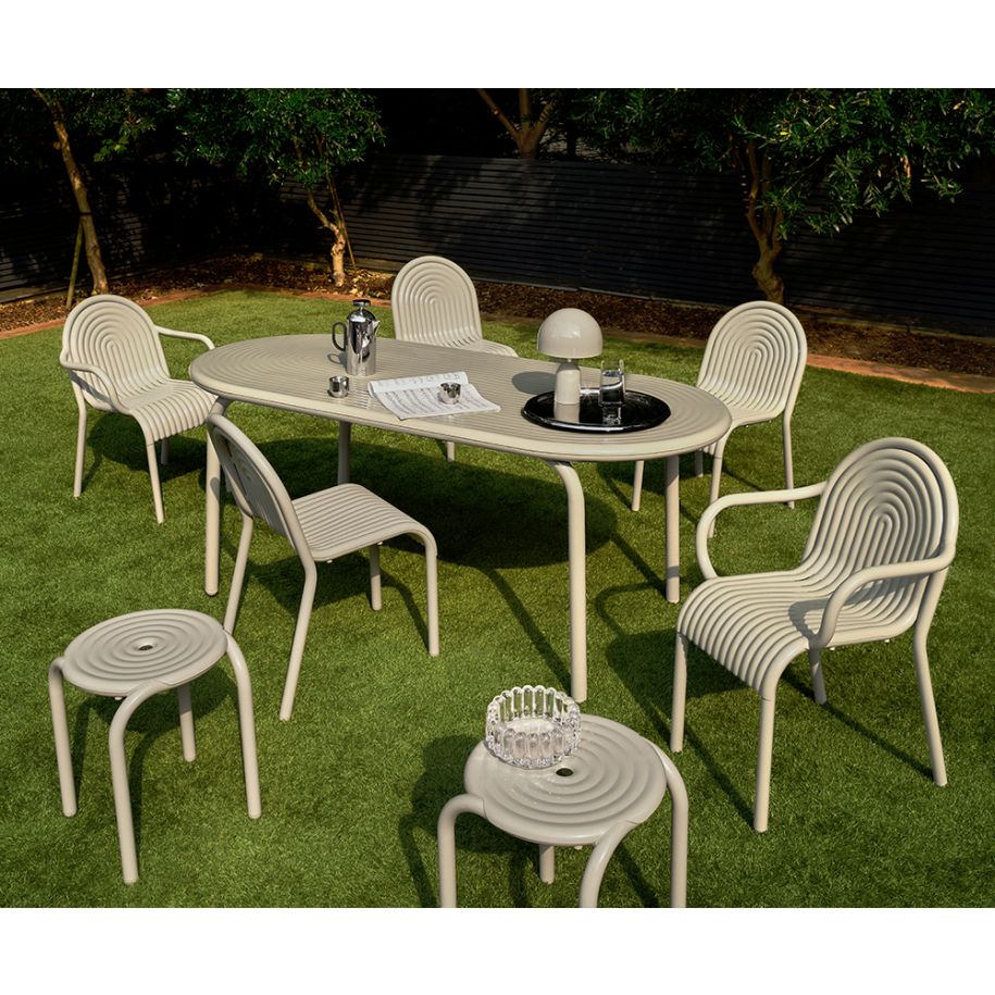 Tom Dixon Groove Obround Table