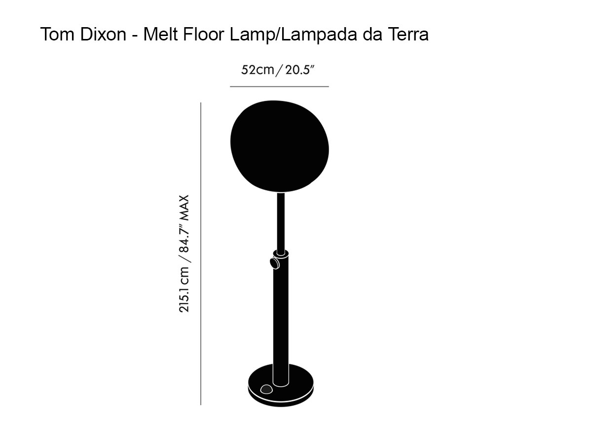 Tom Dixon Melt Floor Lamp