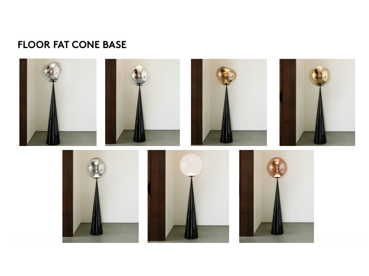 Tom Dixon Melt Cone Fat Floor Lamp