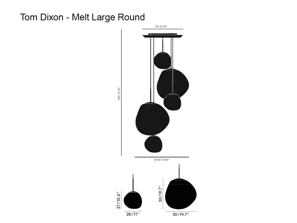Tom Dixon Melt Large Round