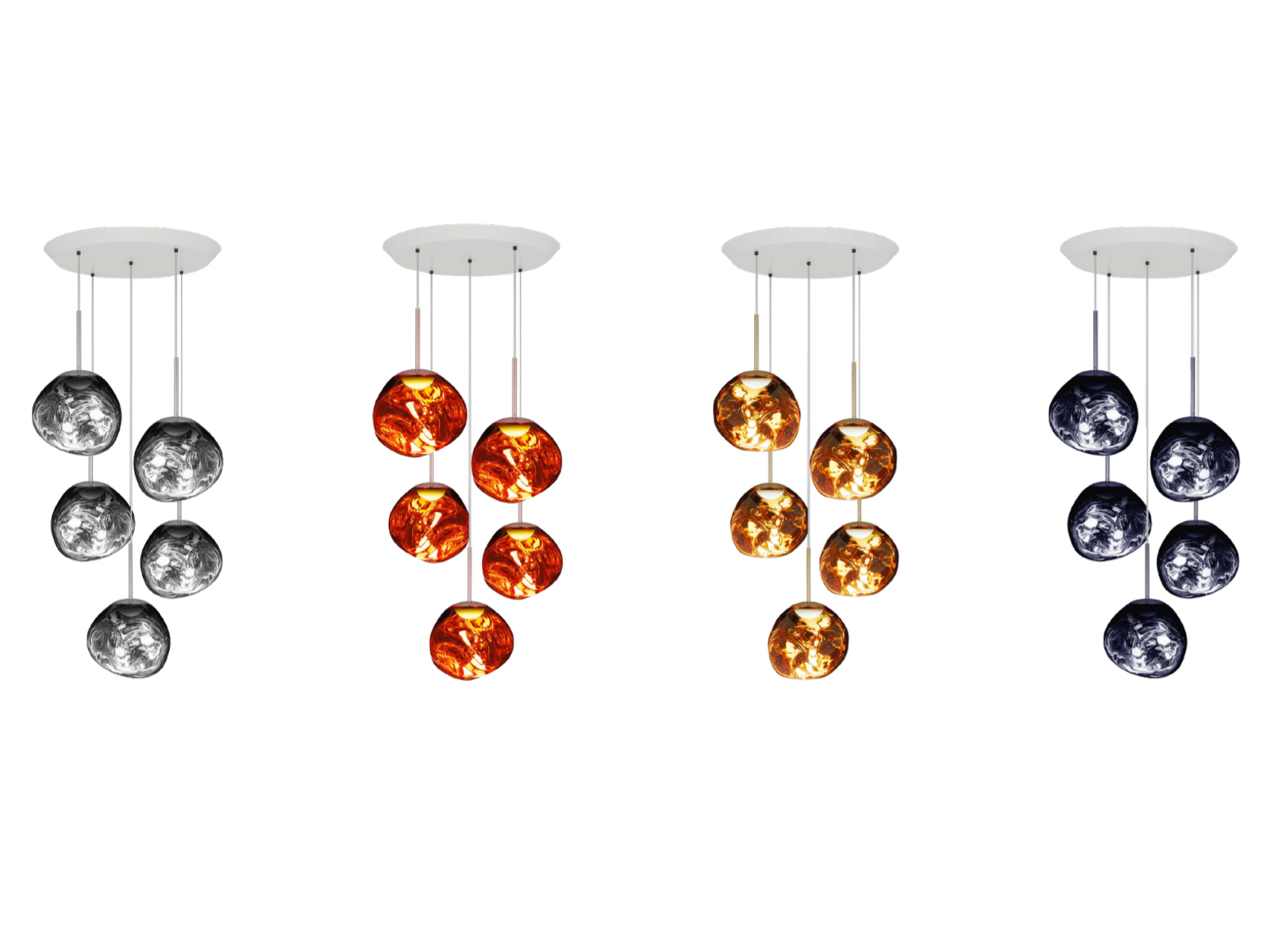 Tom Dixon Melt Mini Round Pendant System