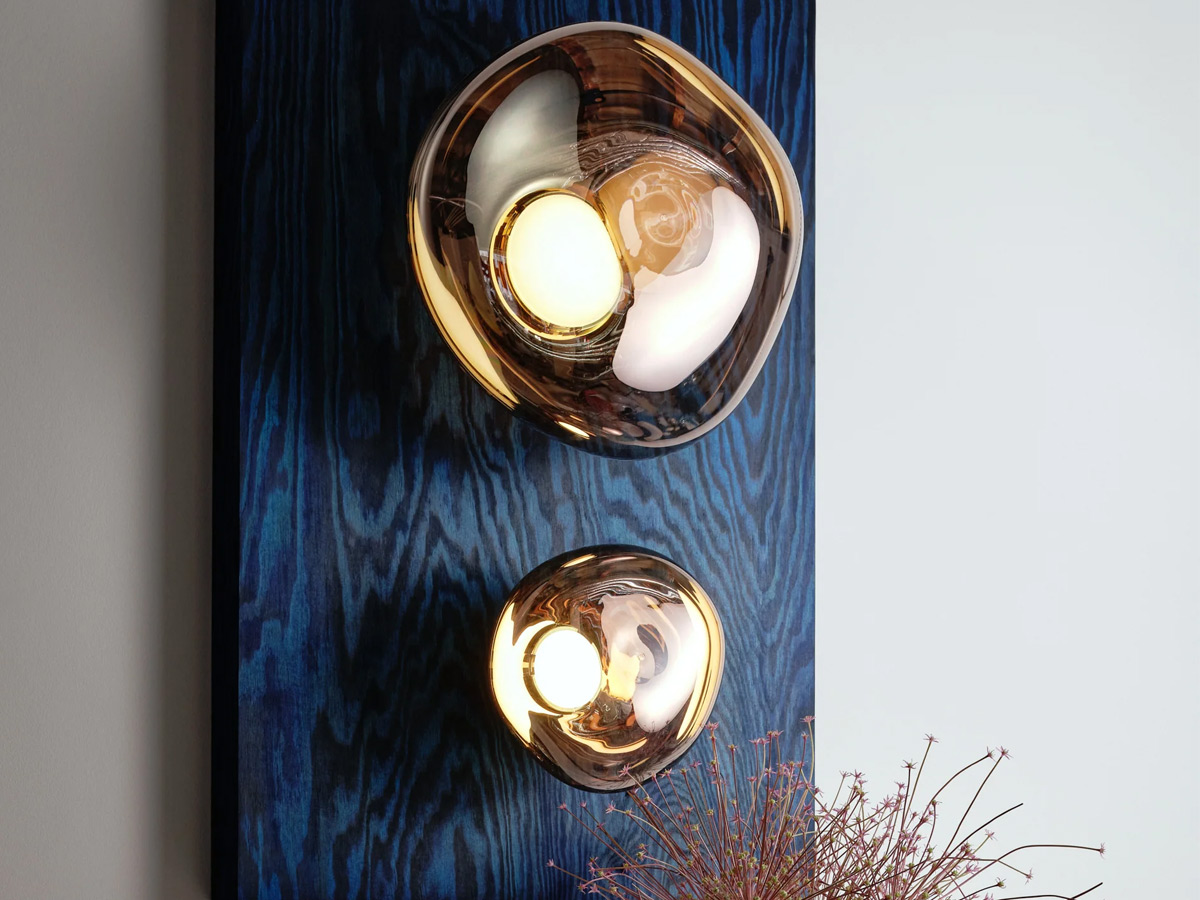 Tom Dixon Melt Surface Led Wall Lamp Bronze