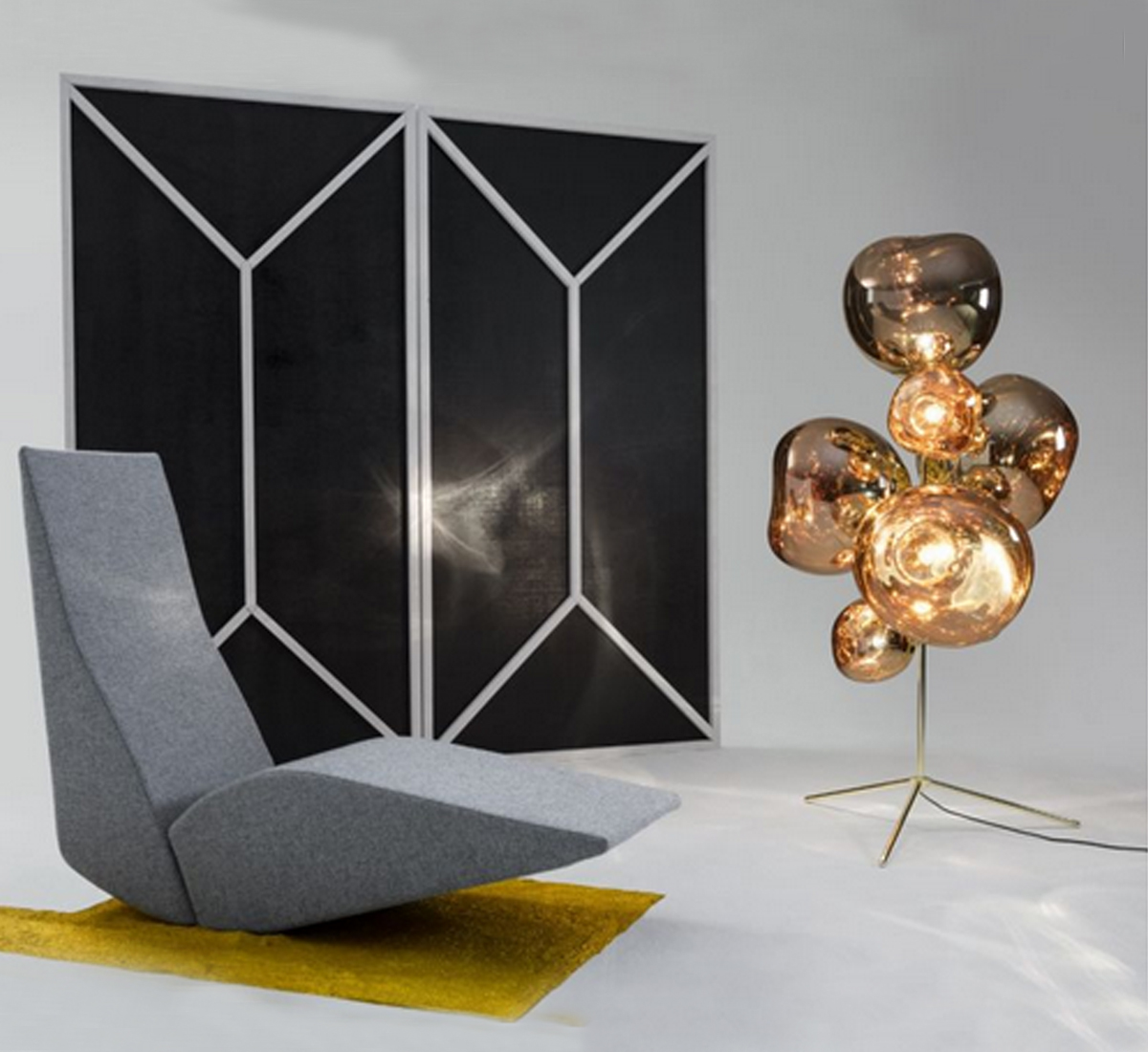 Tom Dixon Melt Stand Chandelier Floor Lamp