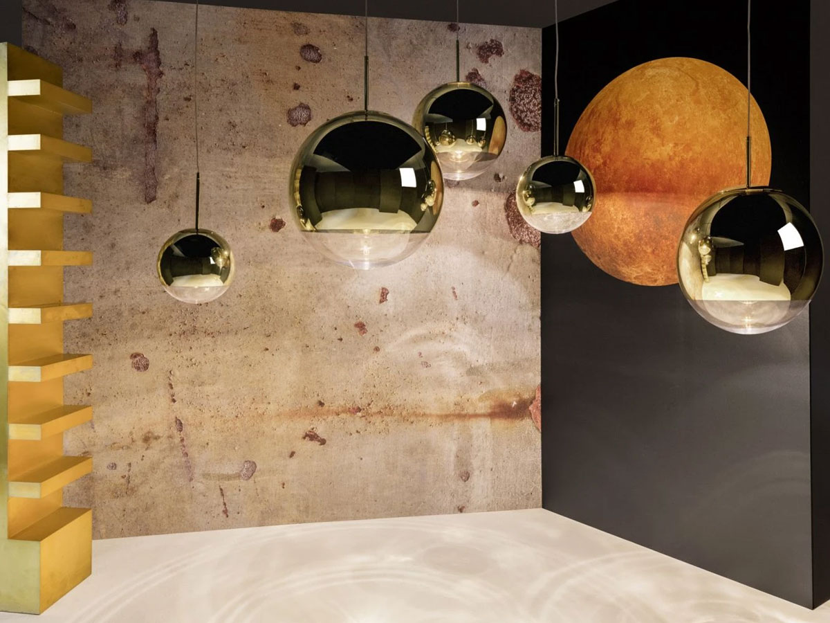 Tom Dixon Mirror Ball Led 40 Suspension Lamp