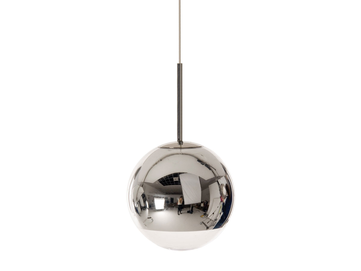 Tom Dixon Mirror Ball Led 50 Suspension Lamp Silver
