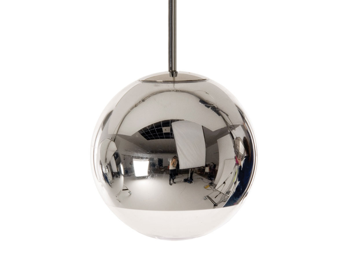 Tom Dixon Mirror Ball Led 50 Suspension Lamp Silver