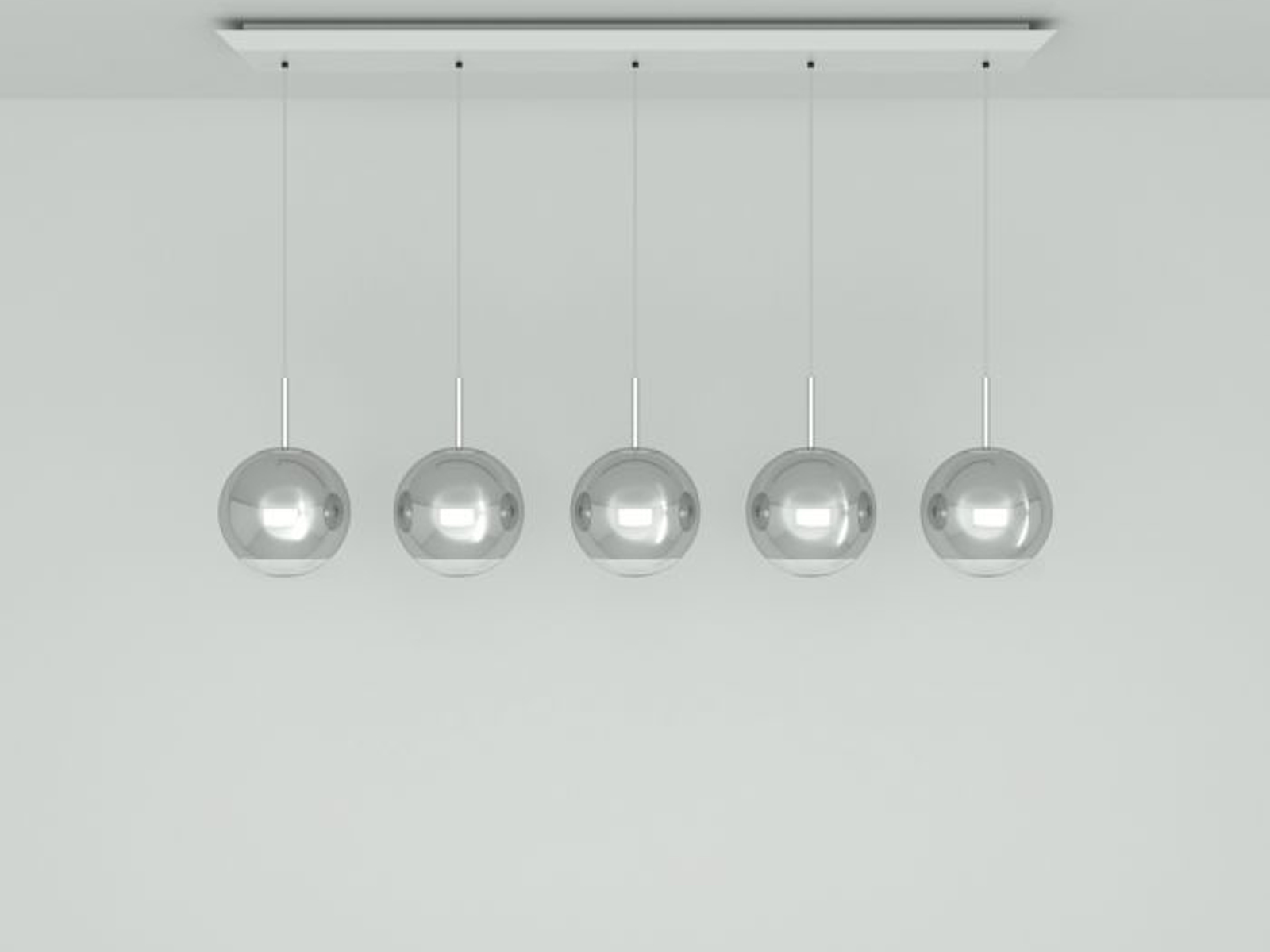 Tom Dixon Mirror Ball Linear Pendant System