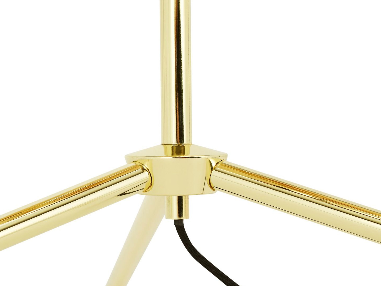 Tom Dixon Mirror Ball Stand Chandelier Gold