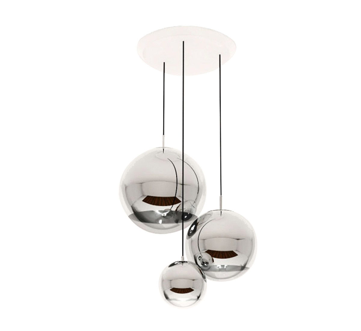 Подвесной светильник Tom Dixon Mirror Ball Pendant System