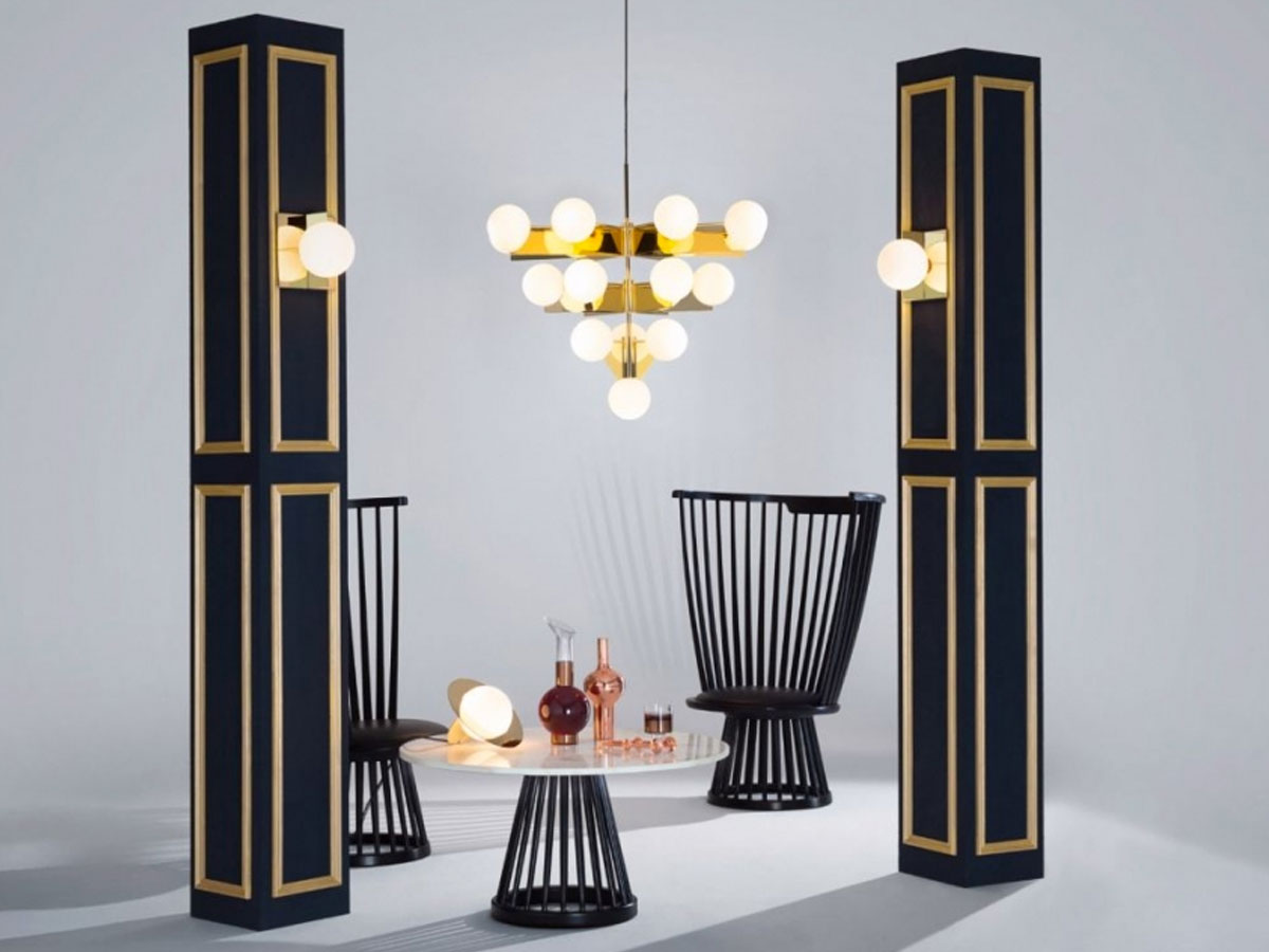 Tom Dixon Plane Short Led Suspension Lamp