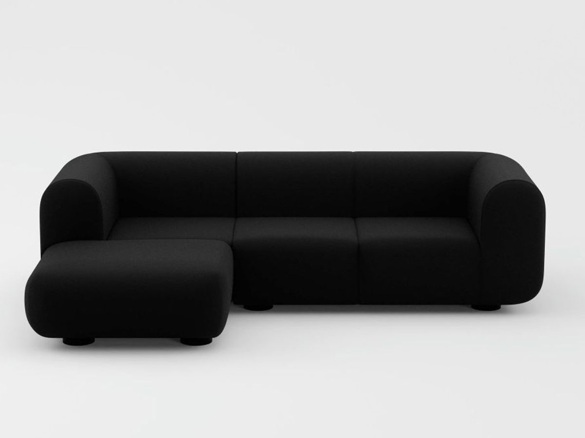 Tom Dixon Plump Chaise Longue Modular Sofa L 255 Cm