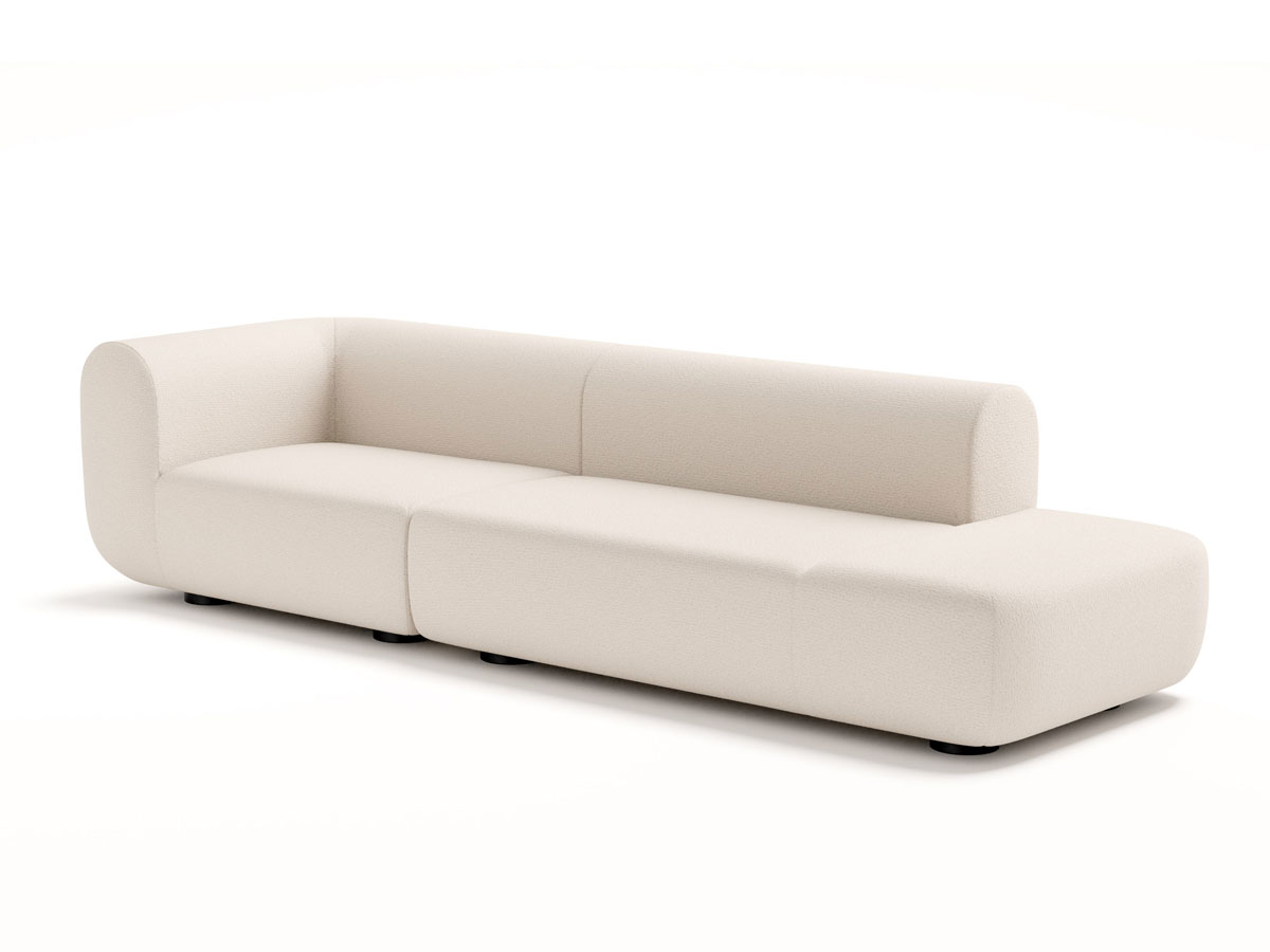 Tom Dixon Plump Chaise Longue Modular Sofa L 300 Cm