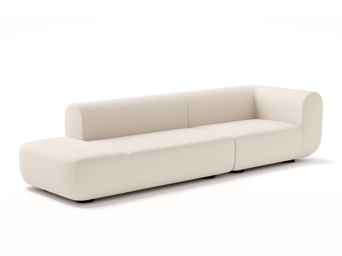 Tom Dixon Plump Chaise Longue Modular Sofa L 300 Cm