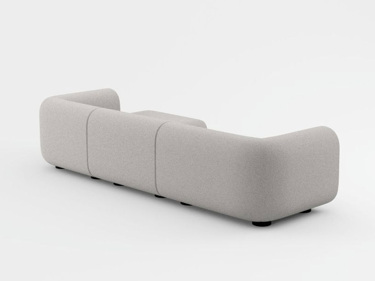 Tom Dixon Plump Chaise Longue Modular Sofa L 345 Cm