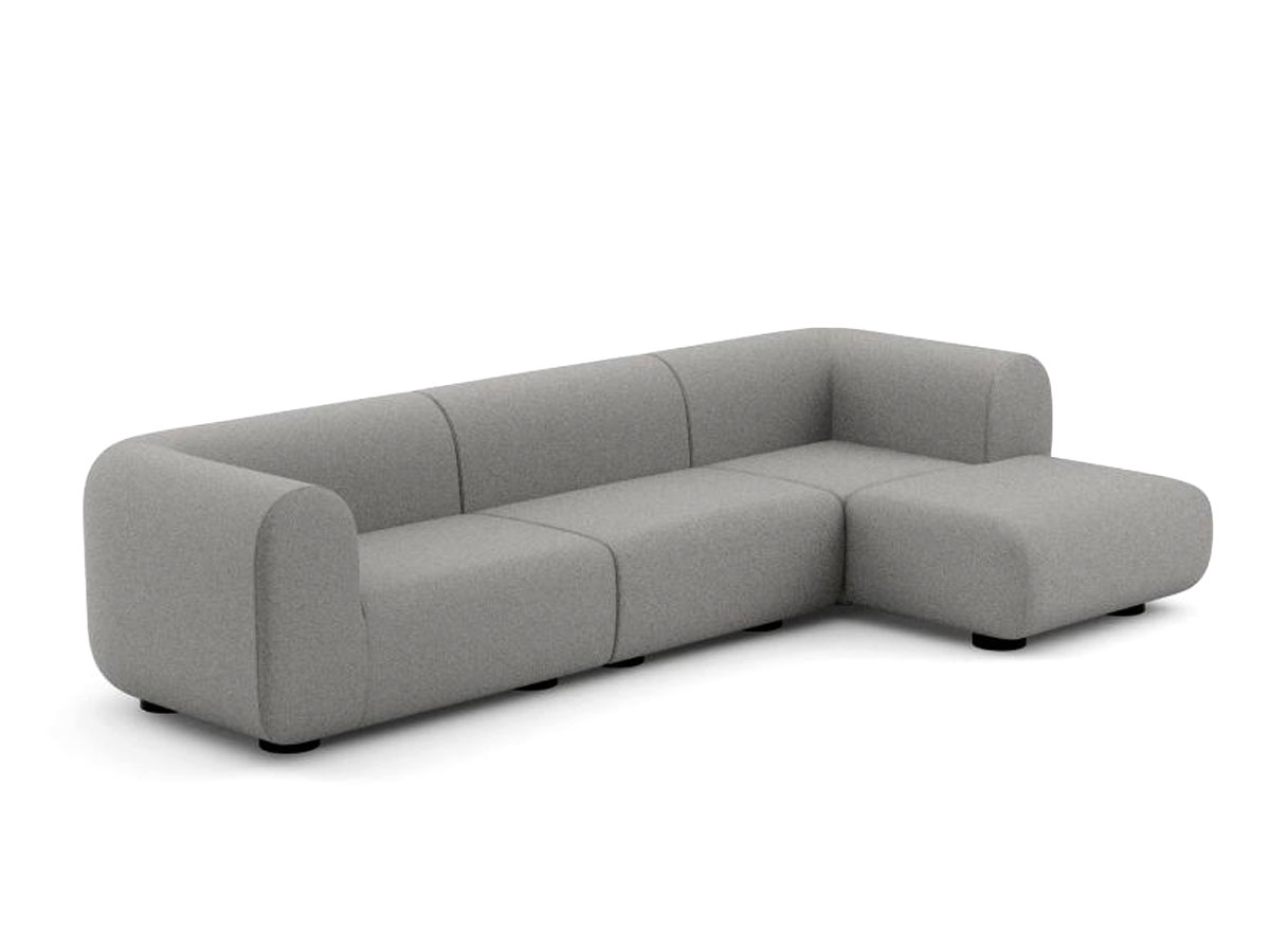 Tom Dixon Plump Chaise Longue Modular Sofa L 345 Cm