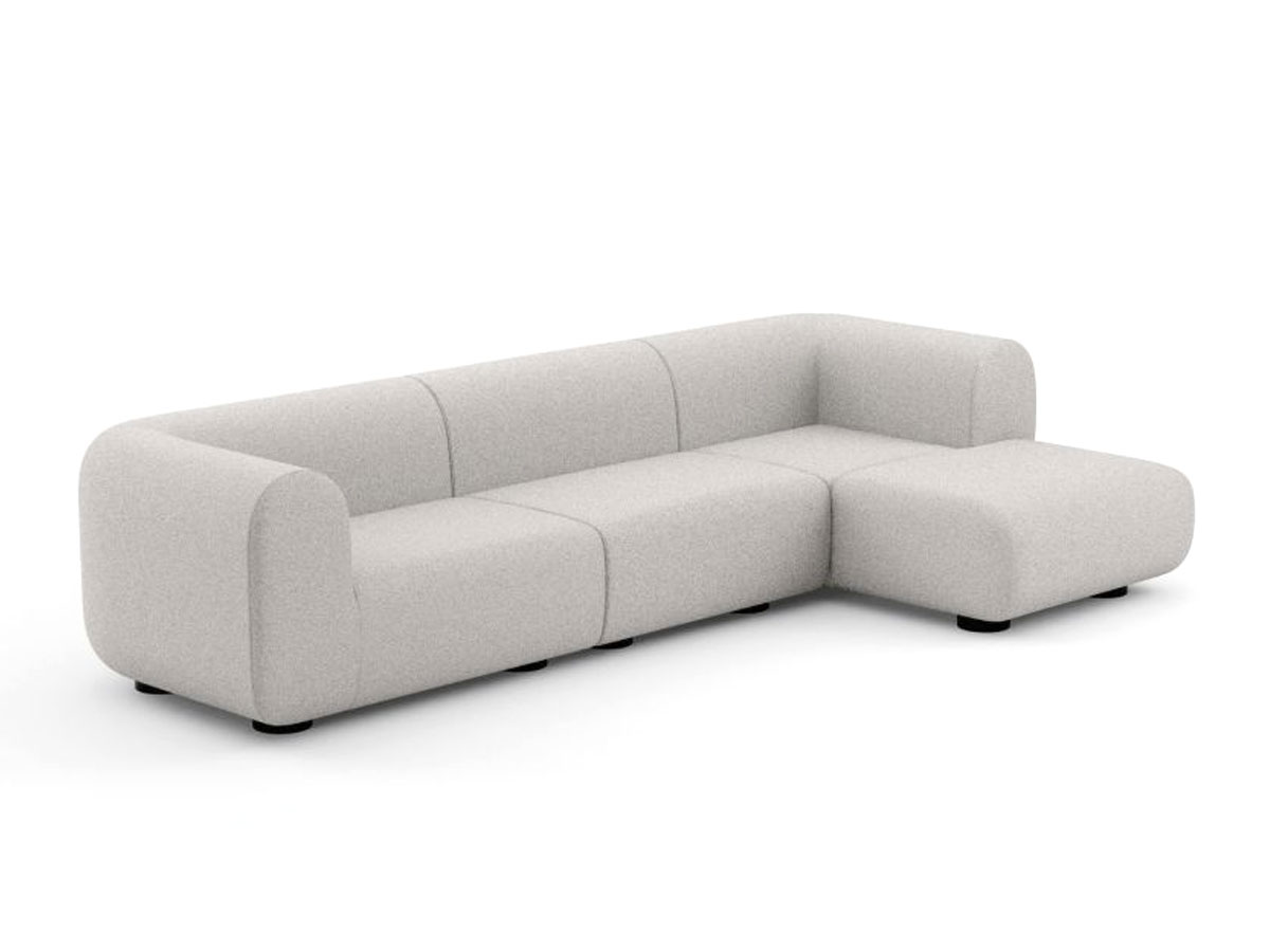 Tom Dixon Plump Chaise Longue Modular Sofa L 345 Cm