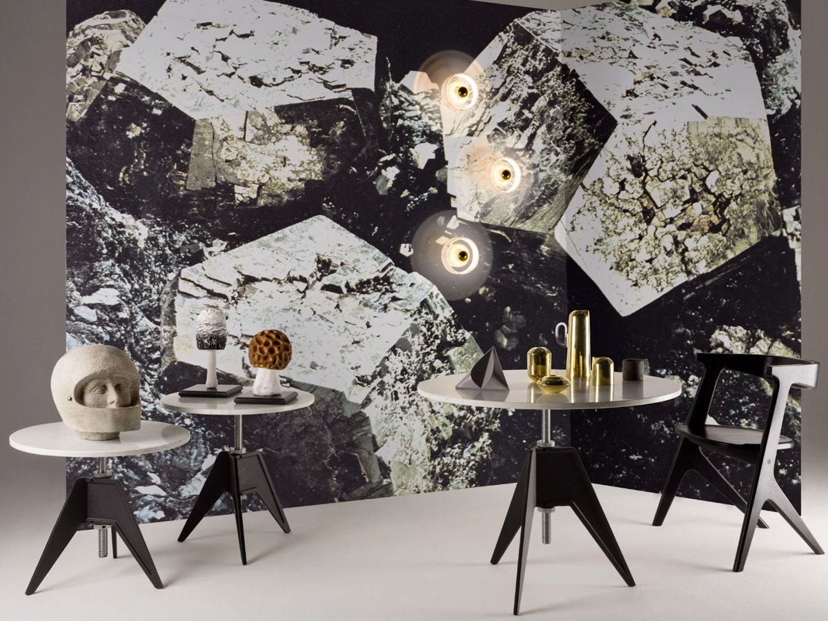Tom Dixon Screw Coffee Table O 90 White Marble