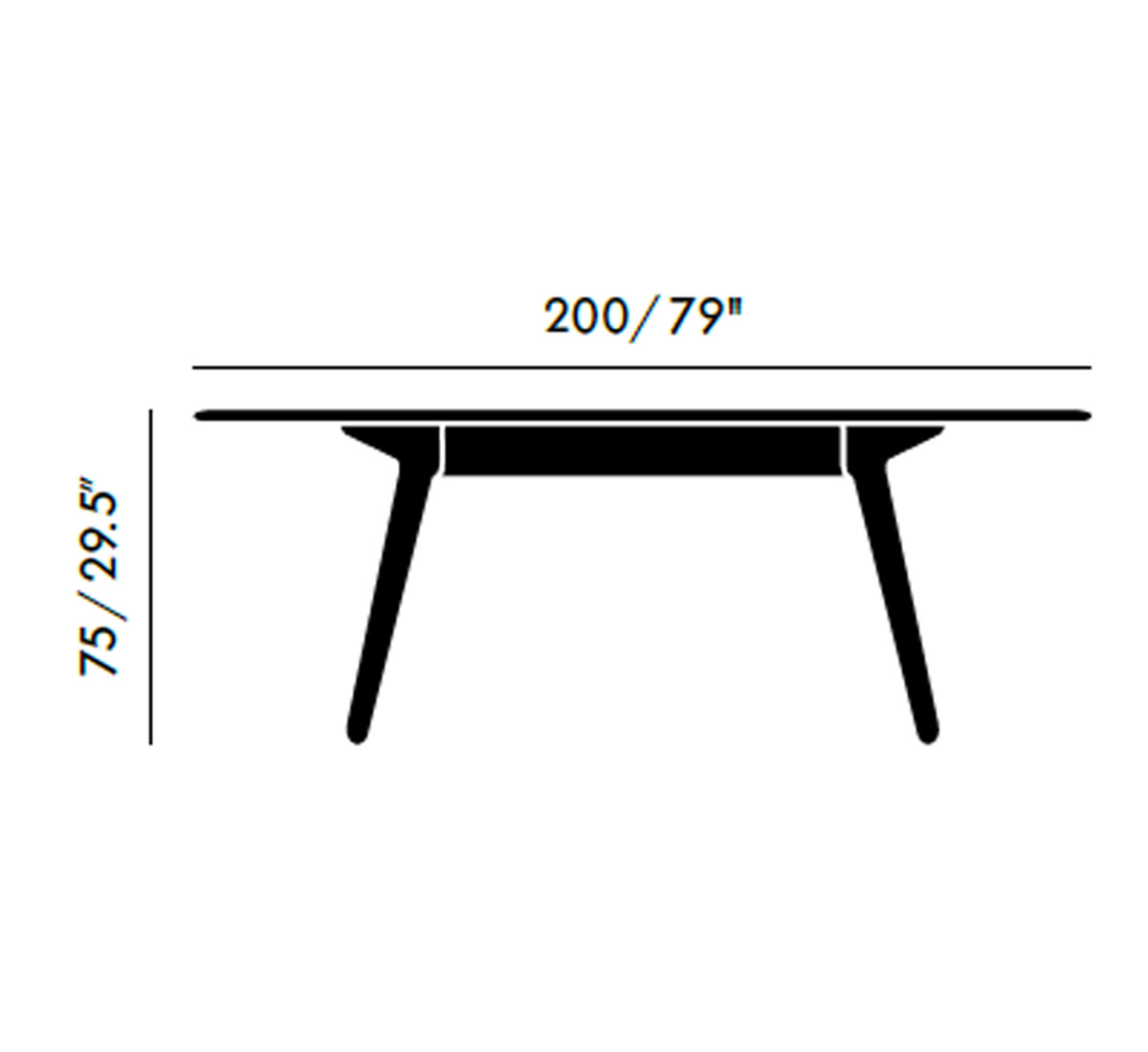 Стол Tom Dixon Slab