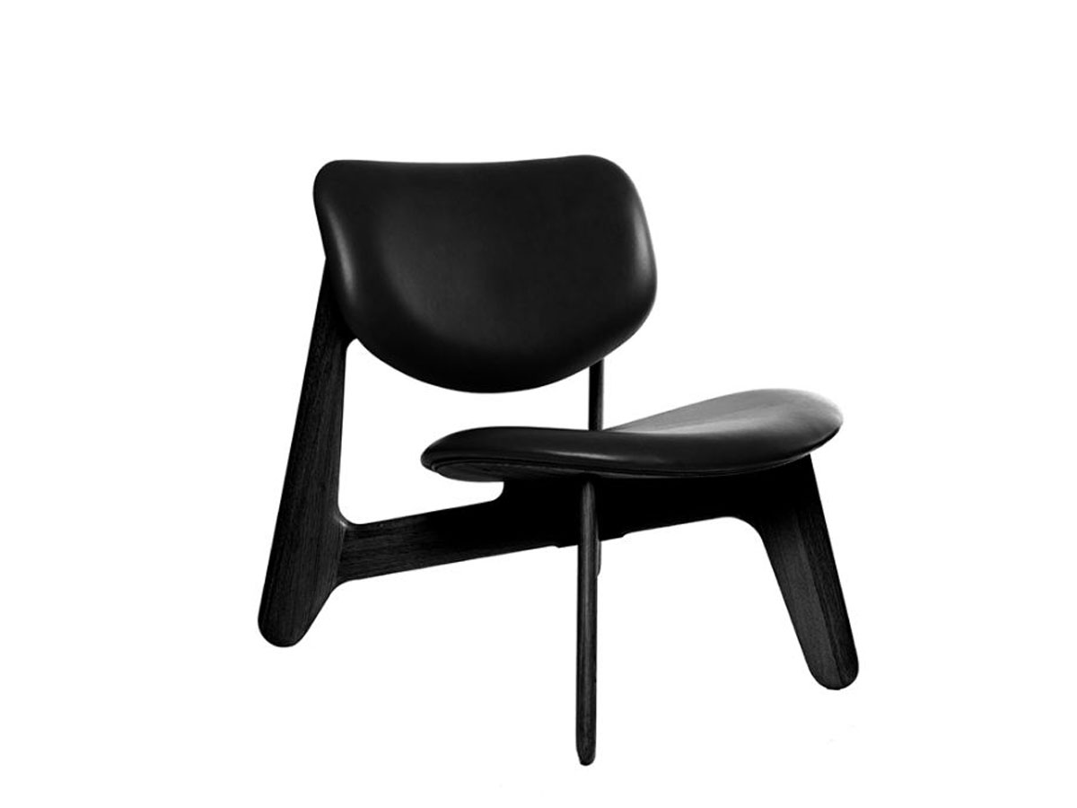 Tom Dixon Slab Lounge Armchair Wood Black