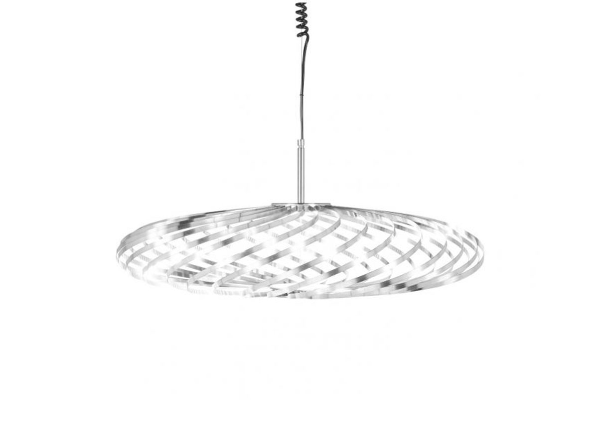 Tom Dixon Spring Suspension Lamp Large Silver