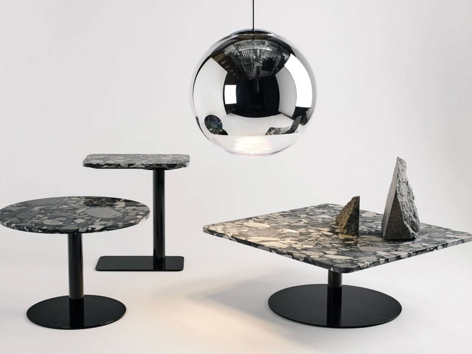 Tom Dixon Stone Rectangular Table