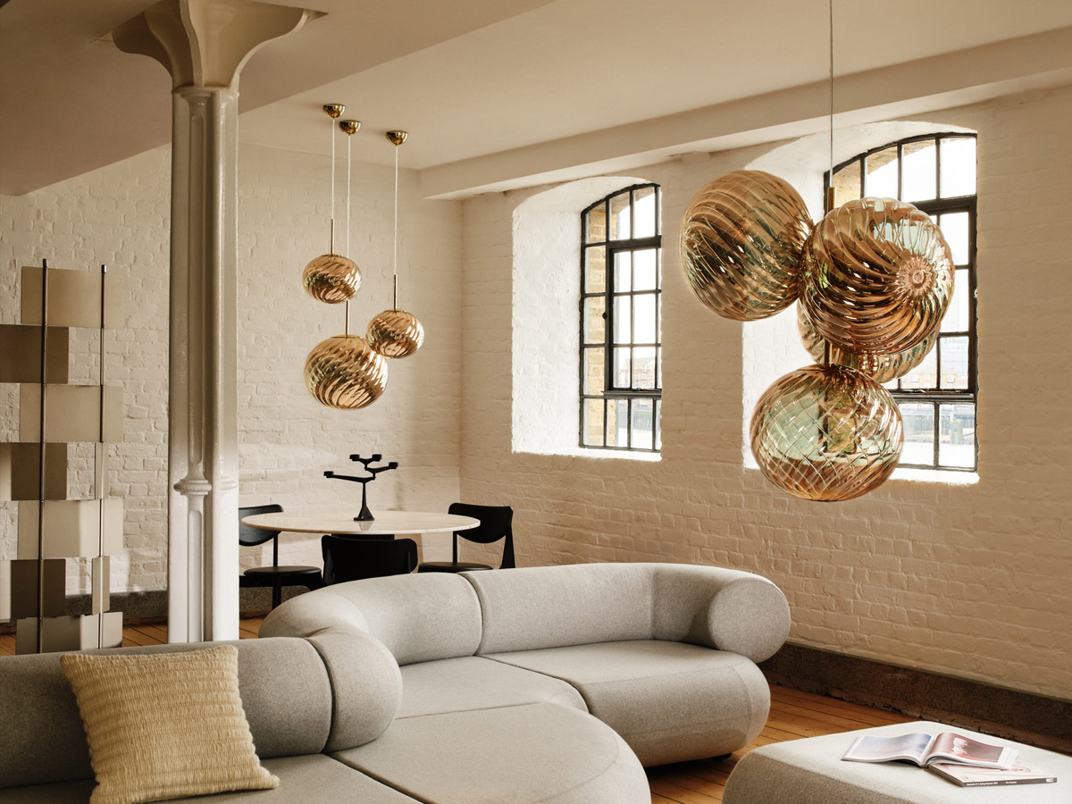 Tom Dixon Whirl 45 Suspension Lamp