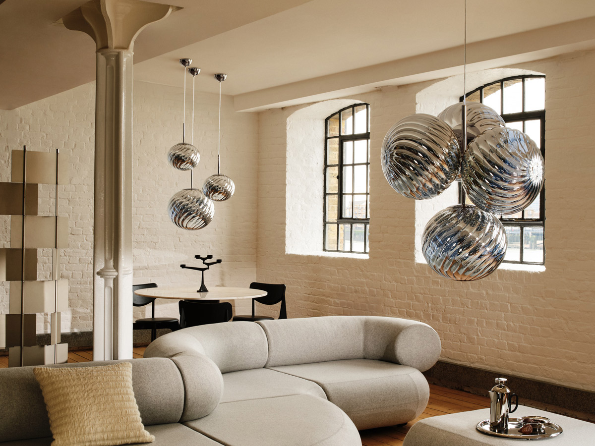 Tom Dixon Whirl 45 Suspension Lamp