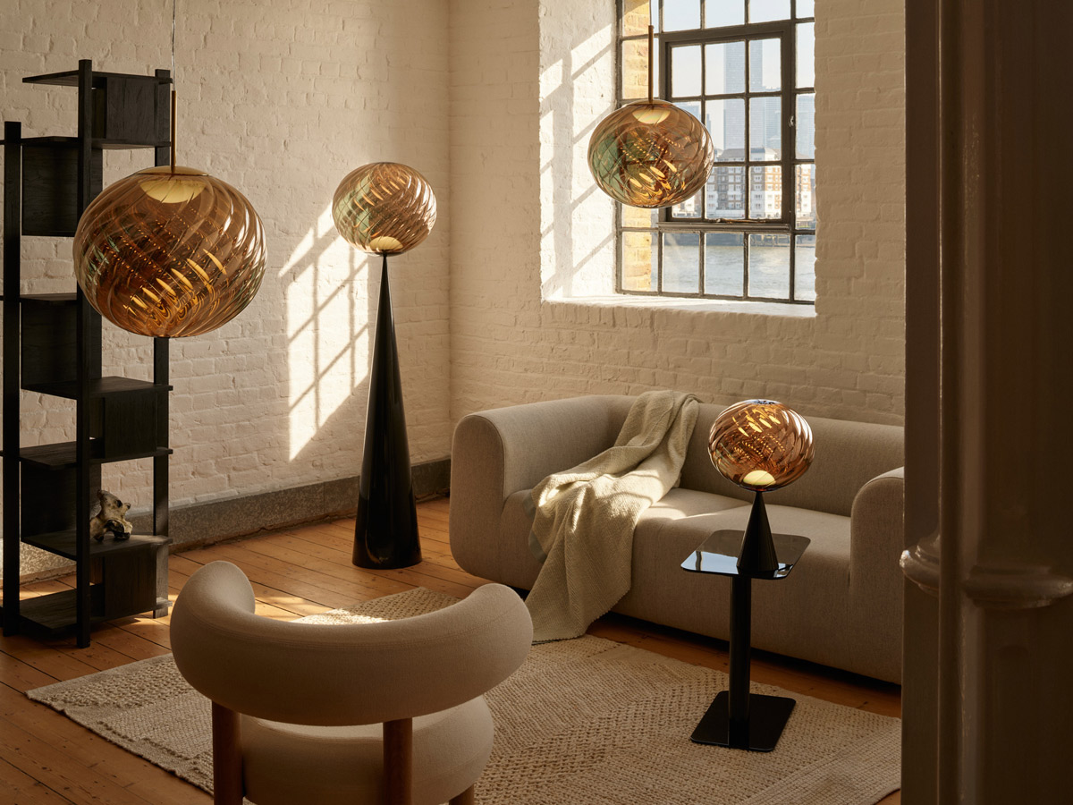 Tom Dixon Whirl 45 Suspension Lamp