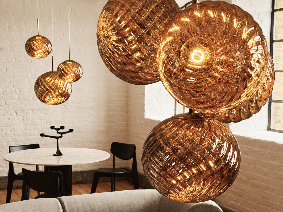Tom Dixon Whirl 45 Suspension Lamp