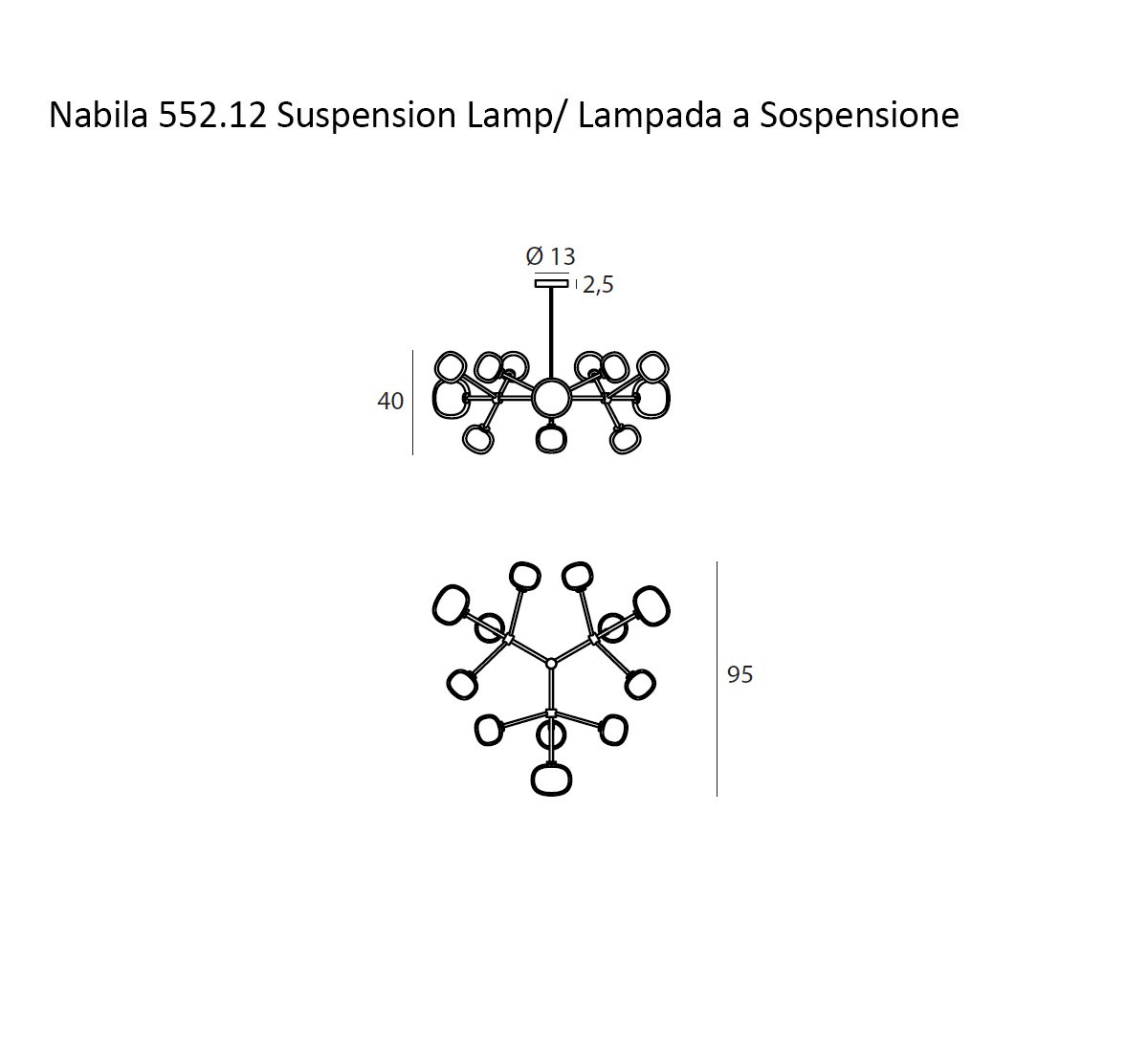Tooy 552 12 Nabila Suspension Lamp