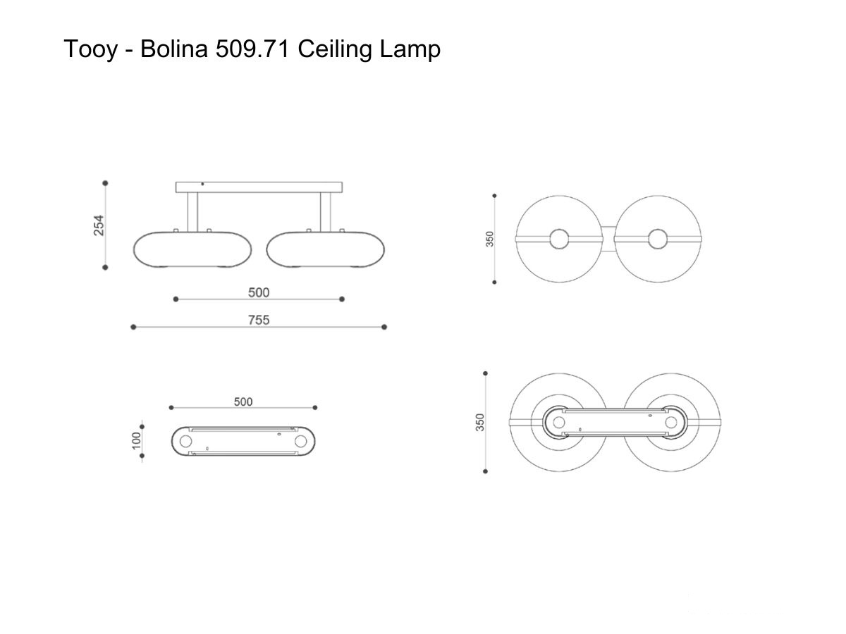 Tooy Bolina 50971 Ceiling Lamp