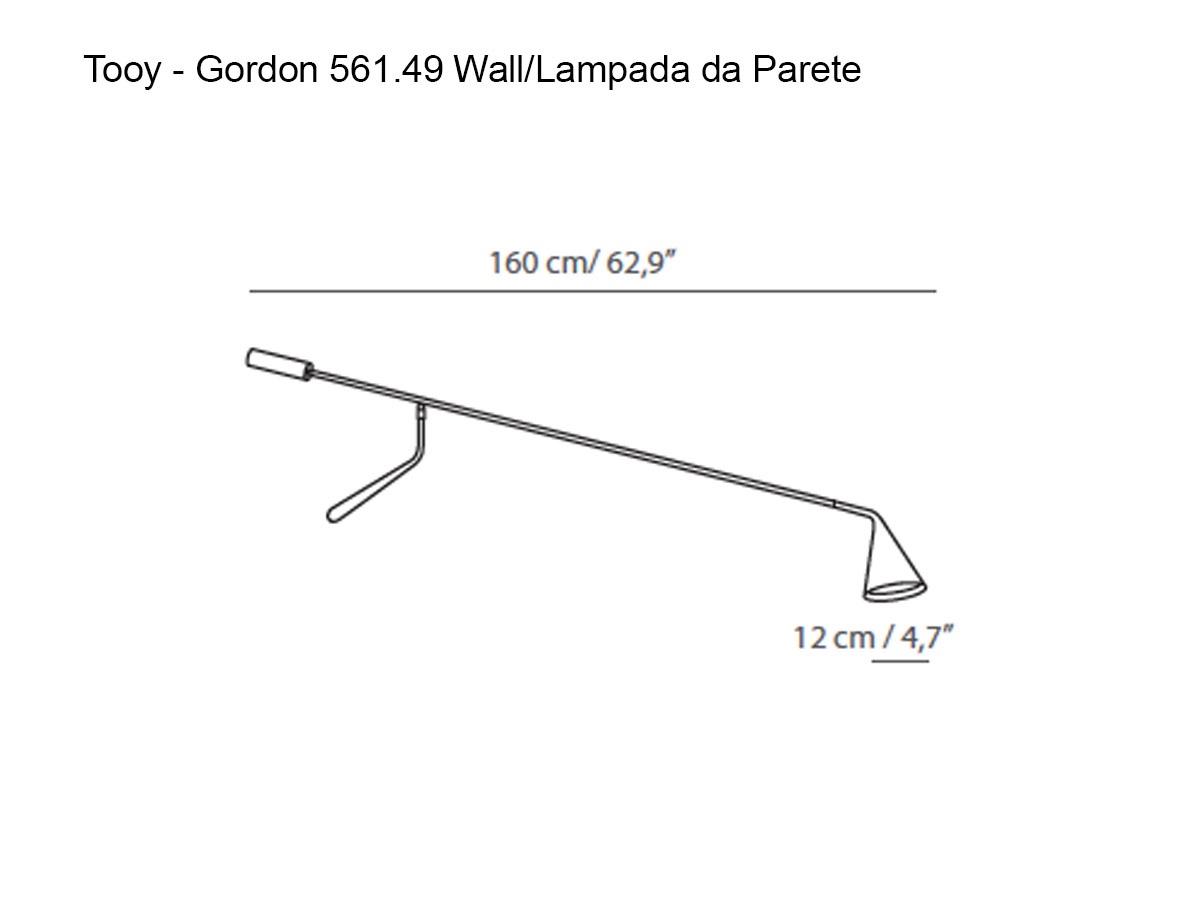 Tooy Gordon 561 49 Wall Lamp