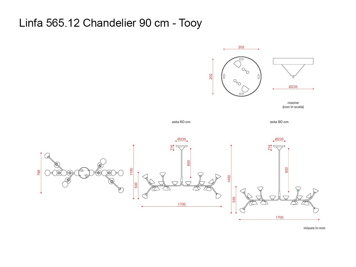 Tooy Linfa 56512 Chandelier