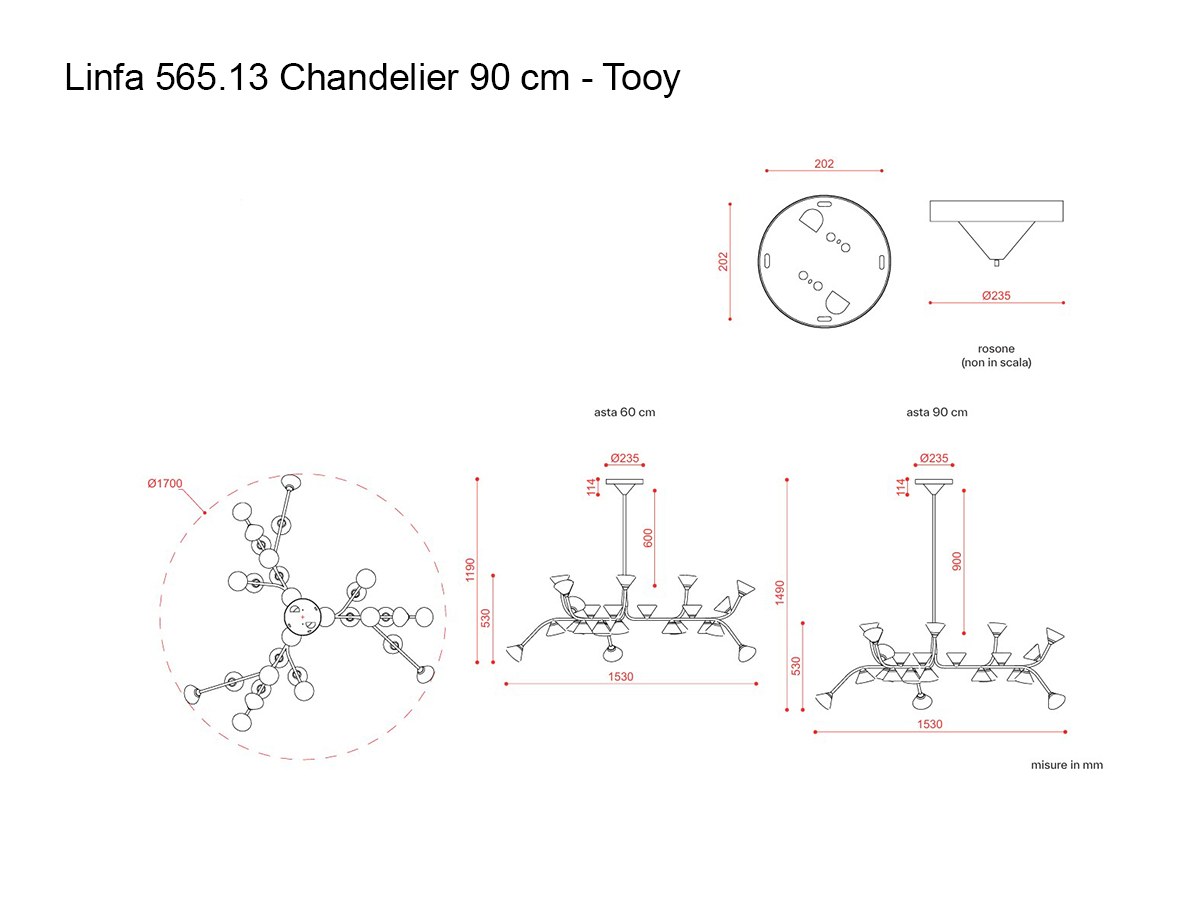 Tooy Linfa 56513 Chandelier