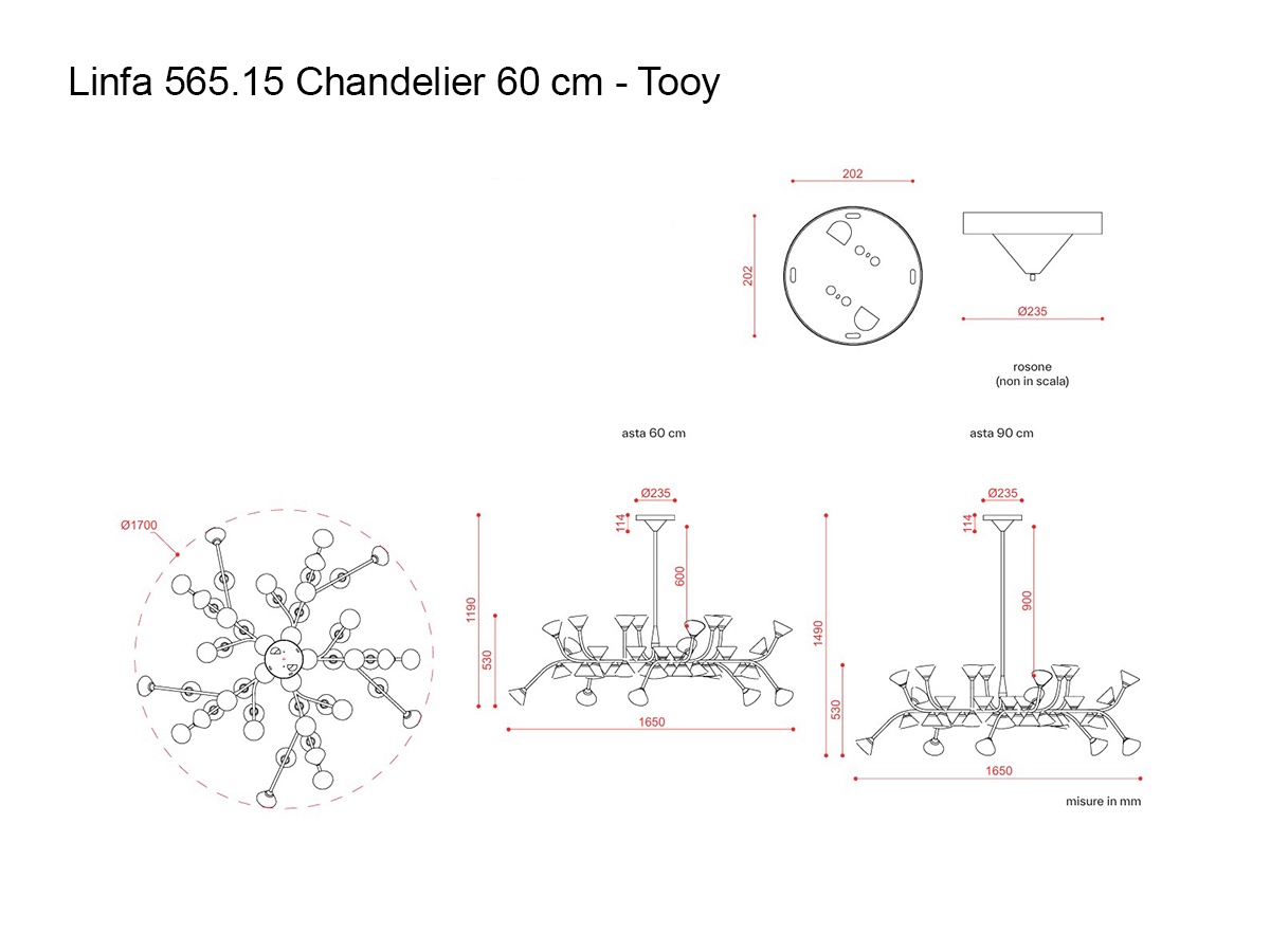 Tooy Linfa 56515 Chandelier