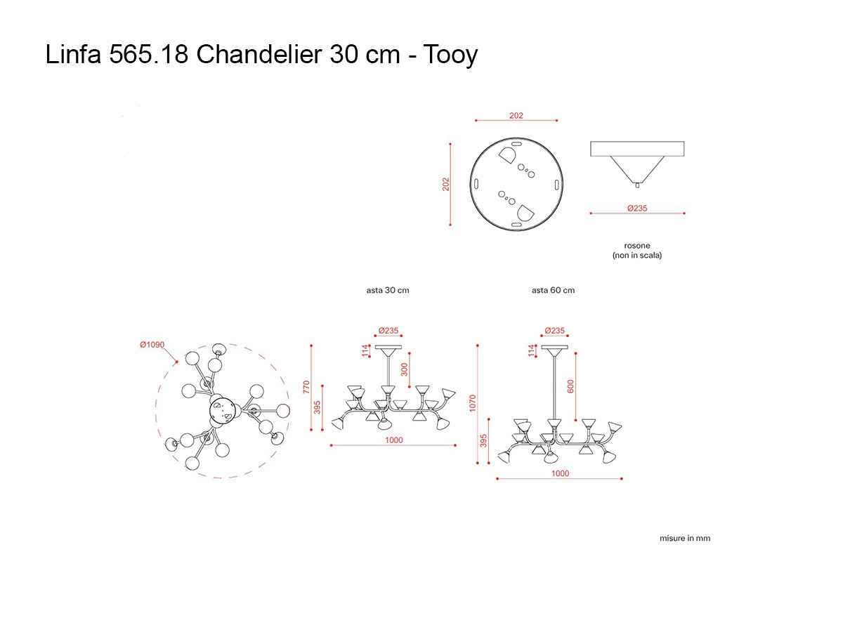 Tooy Linfa 56518 Chandelier