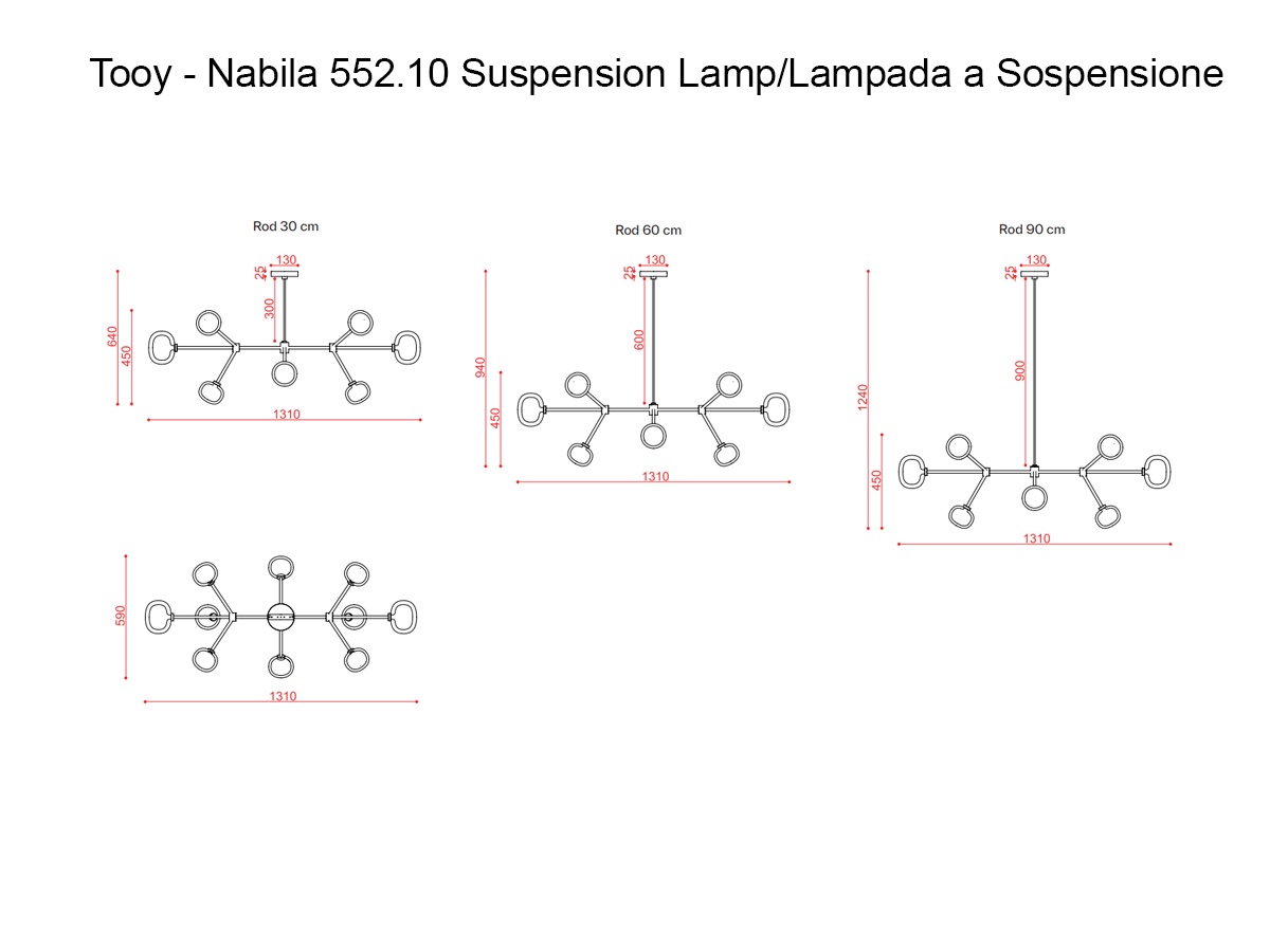 Tooy Nabila 55210 Suspension Lamp