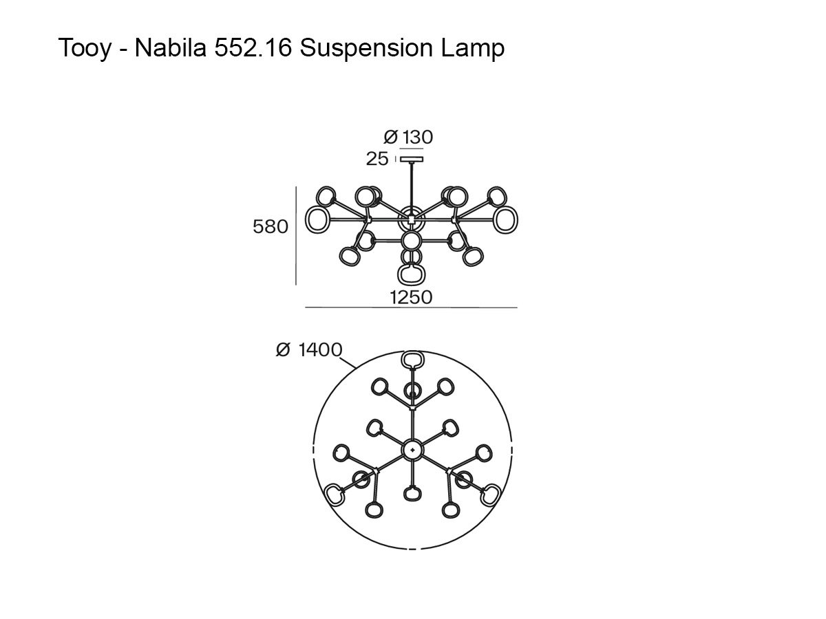 Tooy Nabila 55216 Suspension Lamp