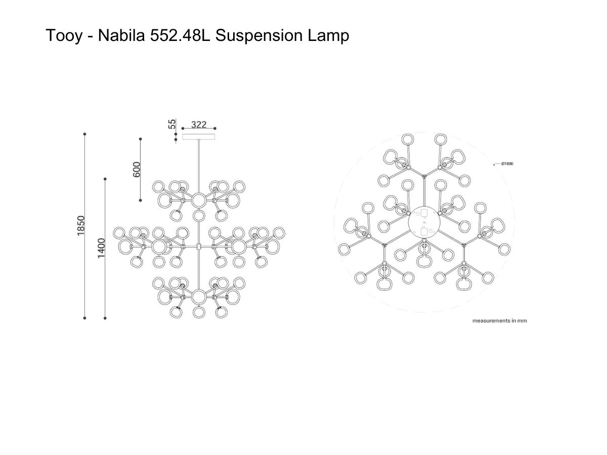 Tooy Nabila 55248l Suspension Lamp