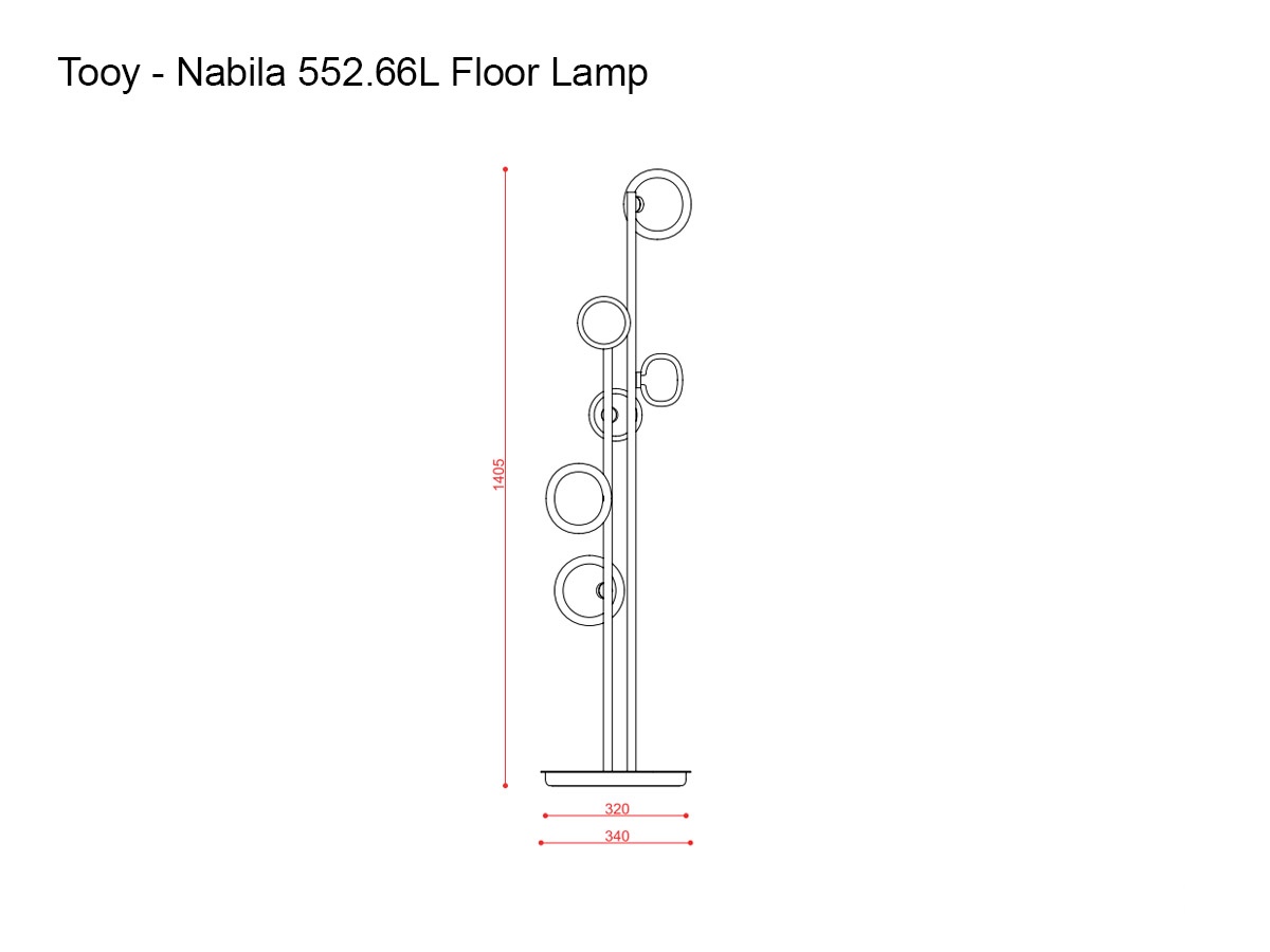 Tooy Nabila 55266l Floor Lamp