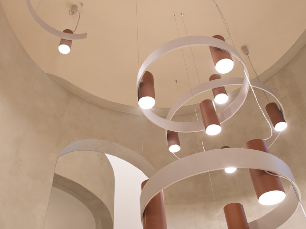 Tooy Nastro 563 19 Suspension Lamp Beige