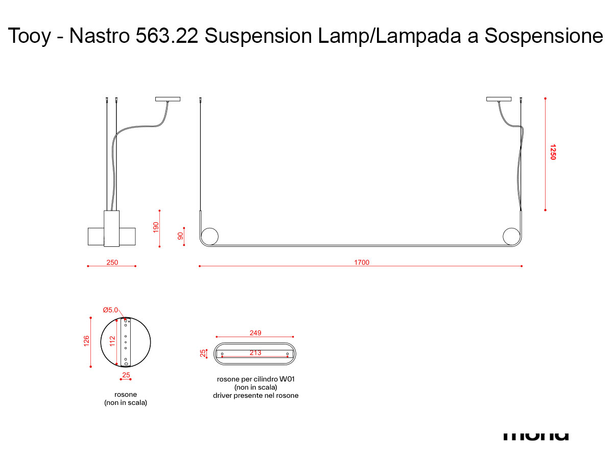 Tooy Tape 56322 Suspension Lamp