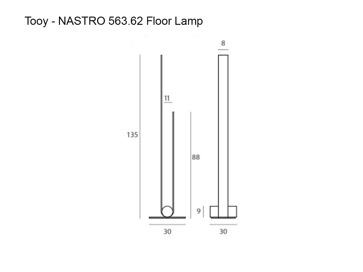 Tooy Nastro 563 62 Floor Lamp