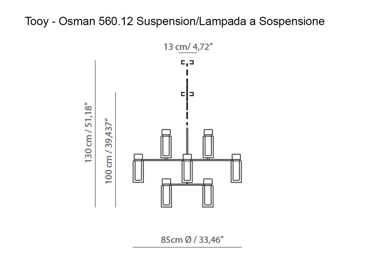 Tooy Osman 56012 Suspension Lamp