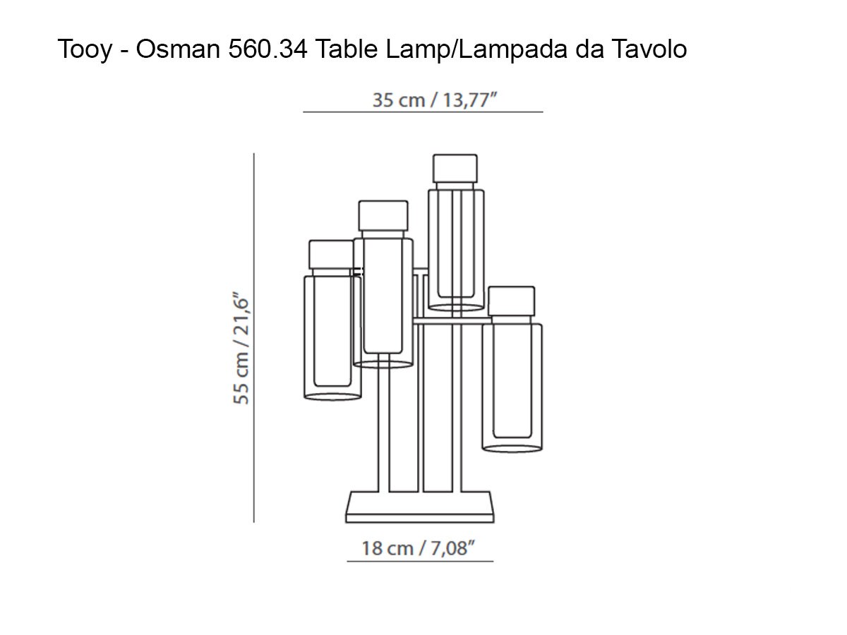 Tooy Osman 56034 Table Lamp