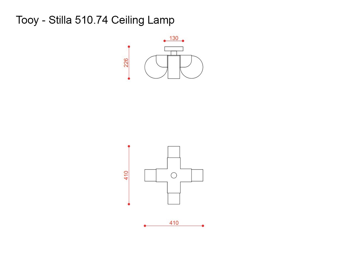 Tooy Stilla 51074 Ceiling Lamp